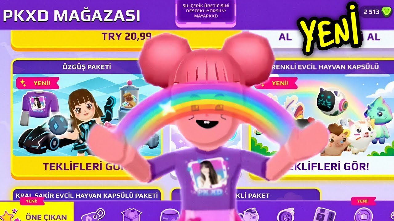 PK XD YENİ GÜNCELLEME !! ÖZGÜŞ TV PAKETİ DETAYLARI !?! | PK XD MAYA