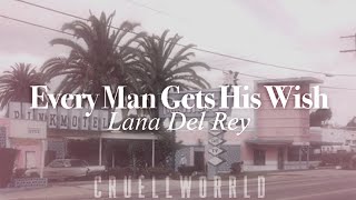 Every Man Gets His Wish Instrumental Lana Del Rey Resimi