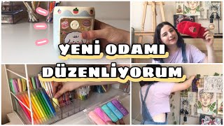 Yeni Odama Aldığım Ürünler ✨ kargo açılımı | organizer | kırtasiye