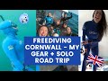 I WENT FREEDIVING IN THE UK - Solo Cornwall Road Trip