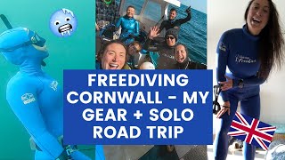 I WENT FREEDIVING IN THE UK - Solo Cornwall Road Trip