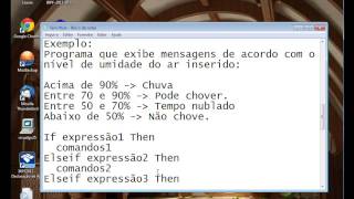 20 - Visual Basic .NET - ELSEIF - Condicional Aninhado 2