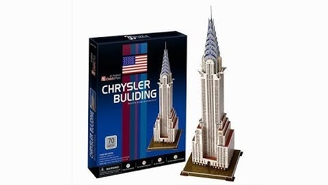 "Chrysler Building" - Puzzle 3D