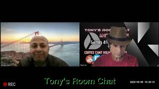 TONY'S ROOM CHAT. WELCOME!