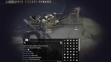 Warframe void fissure, l1 bug.