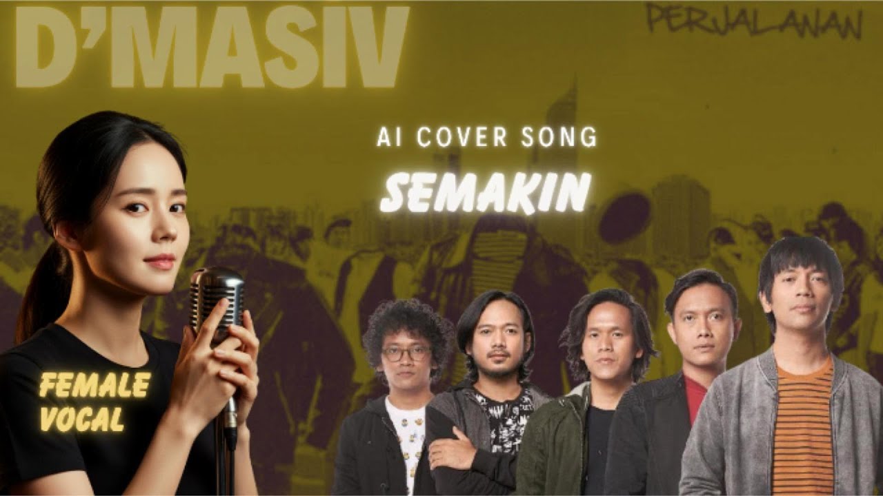 Semakin - D'Masiv Cover [ Female Vocal AI ] - YouTube