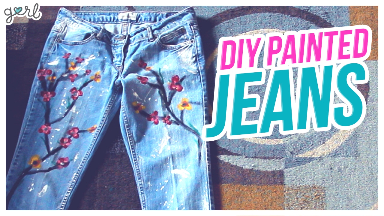 Featured image of post Diy Painted Jeans Ideas