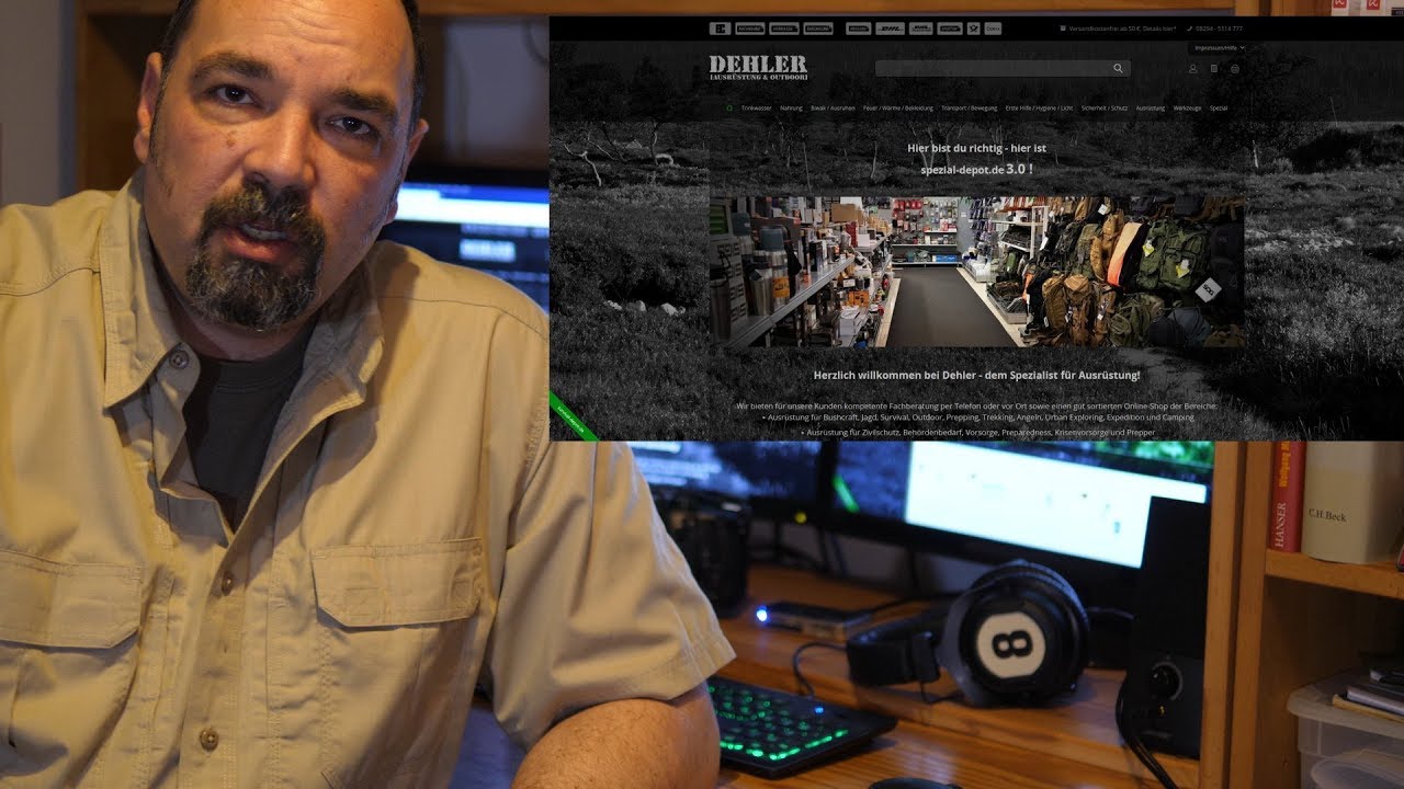 Neuer Shop Fur Outdoor Ausrustung Www Survival Depot De Youtube