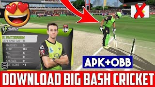 big bash cricket game download new version Apk+OBB file 🏏🏏❤️ screenshot 2