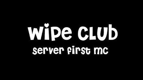 Kronos 3 -Wipe Club- Server First MC