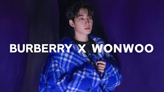 231006 WONWOO X BURBERRY