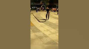 Thumbnail of Giant Steel Chain Snake Whip #whip #boy #shorts