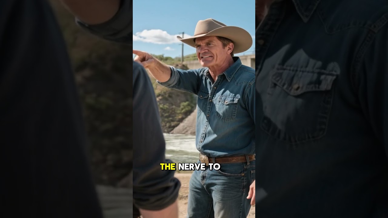 Они перенаправили мой ручей ради своих роскошных домов… Окружные власти перекрыли его.