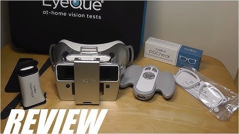 REVIEW: EyeQue At-Home Vision Monitoring Kit - Smartphone Vision Test & Tracker