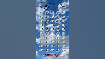 #find the number 74 !! #shorts #trending #viralvideo