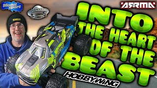 Into The Heart of the Beast. Arrma VORTEKS 223s 4wd RC Car Unboxing and upgrades.