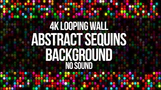 Looping 3D Dot Wall: Perfect 4K Visual Background  No Sound