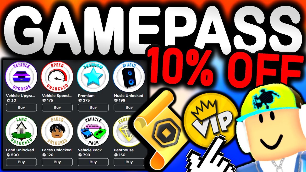 HOW TO SAVE 10% ROBUX ON EVERY GAMEPASS PURCHASE! NEW SCRIPT UPDATE! (ROBLOX)  