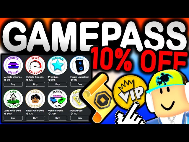 HOW TO SAVE 10% ROBUX ON EVERY GAMEPASS PURCHASE! NEW SCRIPT UPDATE! (ROBLOX)  