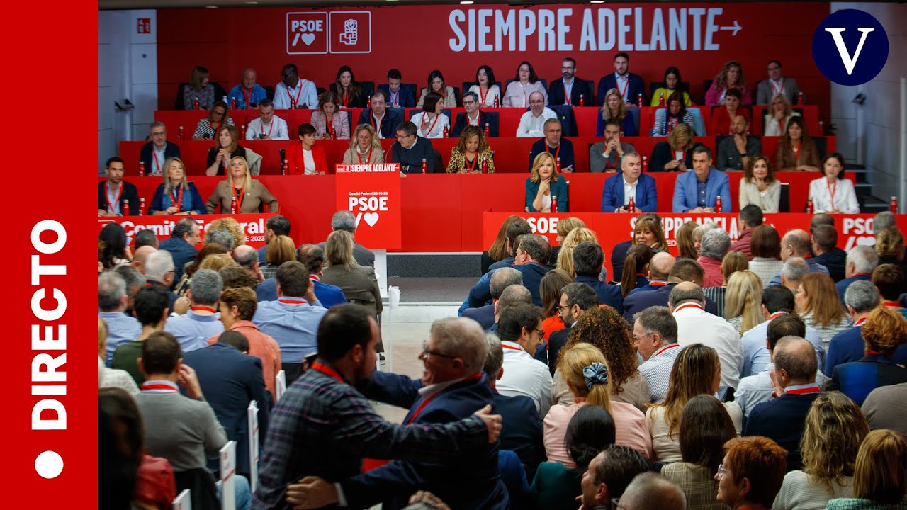 DIRECTO: El PSOE celebra la reunión del Comité Federal - YouTube