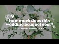 Wedding Bridal Bouquet Cost | Pricing | Industry Average | Classic White Greenery