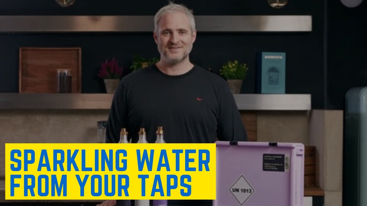 Sparkling Water Without Plastic Bottles (from your taps)