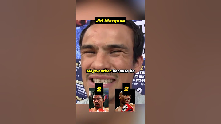 Who is Better or Has a Better Career? Pacquiao or Mayweather? 🏆