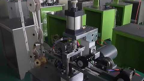 Metal zipper open-end cutting machine