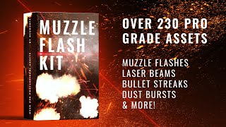 Create Real Gun Shots & Muzzle Flashes in After Effects