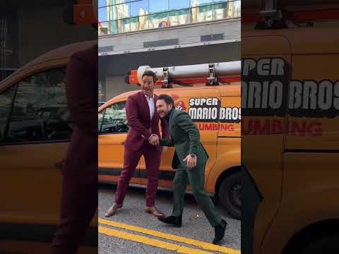 Chris Pratt Instagram reel - The Super Mario Bros Movie premiere