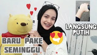 d'savior body whitening serum | Seminggu LANGSUNG PUTIH