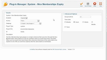 Joomla Tutorial ~ Nice Memberships Extension Installation