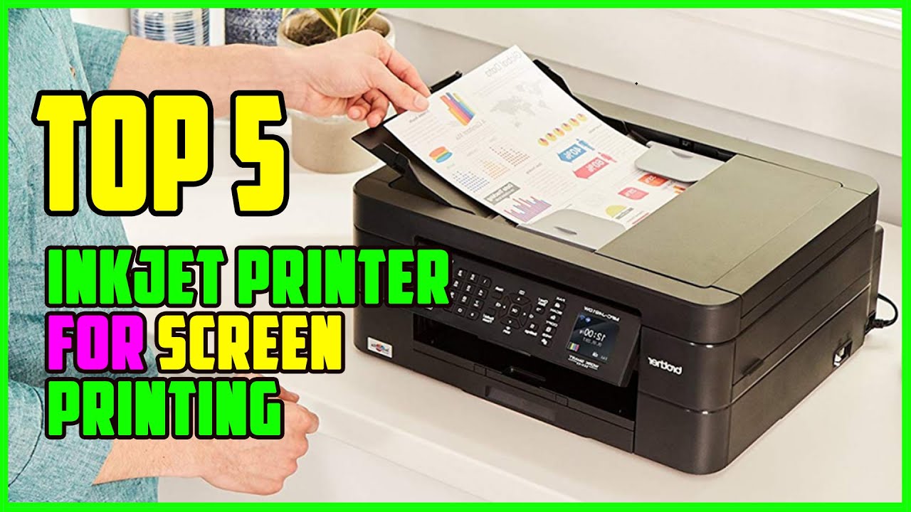 TOP 5 Best Inkjet Printer for Screen Printing 2026