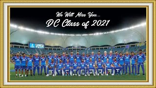 We Will Miss You DC Class of 2021 | Delhi Capitals