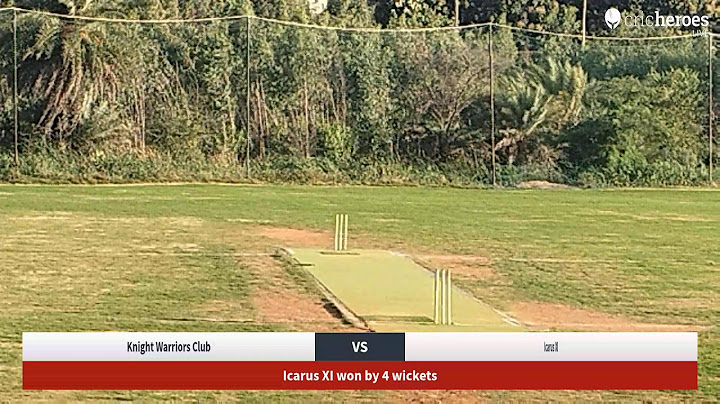 Knight Warriors Club vs Icarus XI Live Cricket Match | Mario Sixers Thunder 2 Live - Mario Sixers Cr