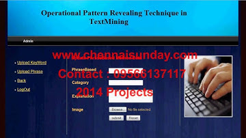 Operational Pattern Revealing Technique in Text Mining