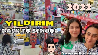 2022 Yıldırım Kırtasiye Back To School 🥰 | Yıldırım Kırtasiye okula dönüş kırtasiye alışverişim | 💖💫