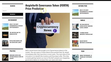 Ampleforth Governance Token (FORTH) Price Prediction