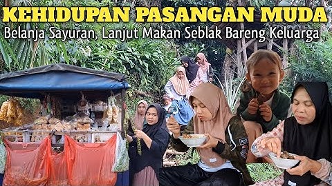 Beli Seblak Ke Warung Teh Usi Seblak Bareng Sama Keluarga #pedesaan ##kampung #alampedesaan #Seblak