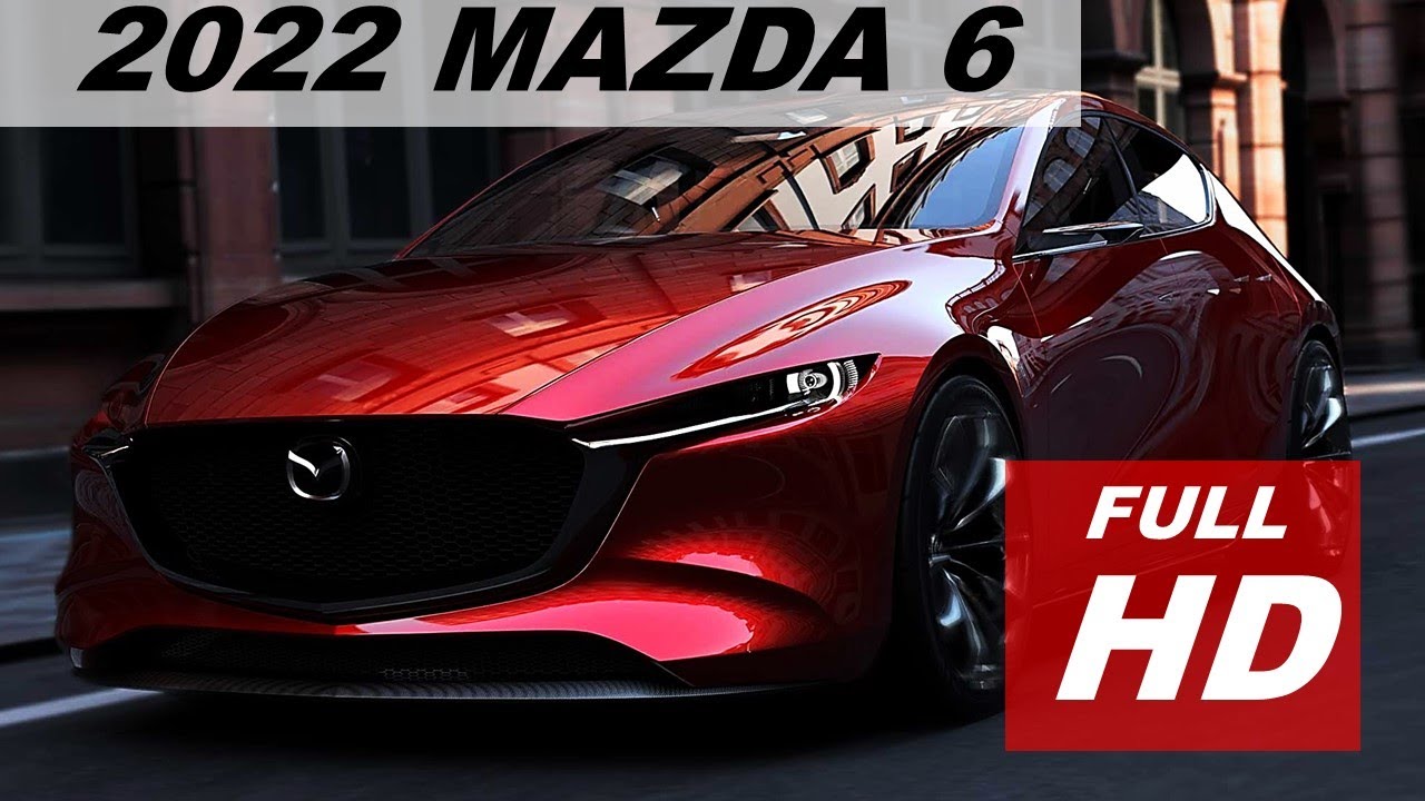 2022 MAZDA 6 SUPER RED SKYACTIVE HAS REVEALED THE INLINE BEST SIX