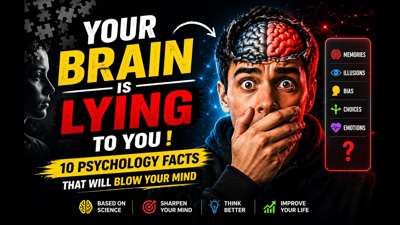 10 Psychology Facts That Will Blow Your Mind 🤯 | Human Brain Secrets ...