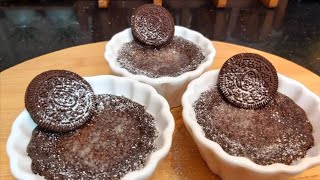 سوفليه الاوريو ب4 مكونات فقط وبدقايق معدودة احلى حلى تقدميه لضيوفك واسرتك/ oreo souffle