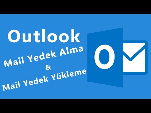 Outlook Mail Yedeği Alma - Outlook Mail Yedeği Geri Yükleme