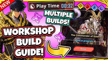 32 SEC CLEAR! Workshop of Brilliant Light Valtair BEST Build Guide! [Solo Leveling: Arise]