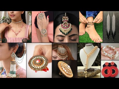 #LindaJewelry – #LatestFashion #GirlsDIY #DIYJewelry #DIYEarrings #DIYNecklace #IndianClassical