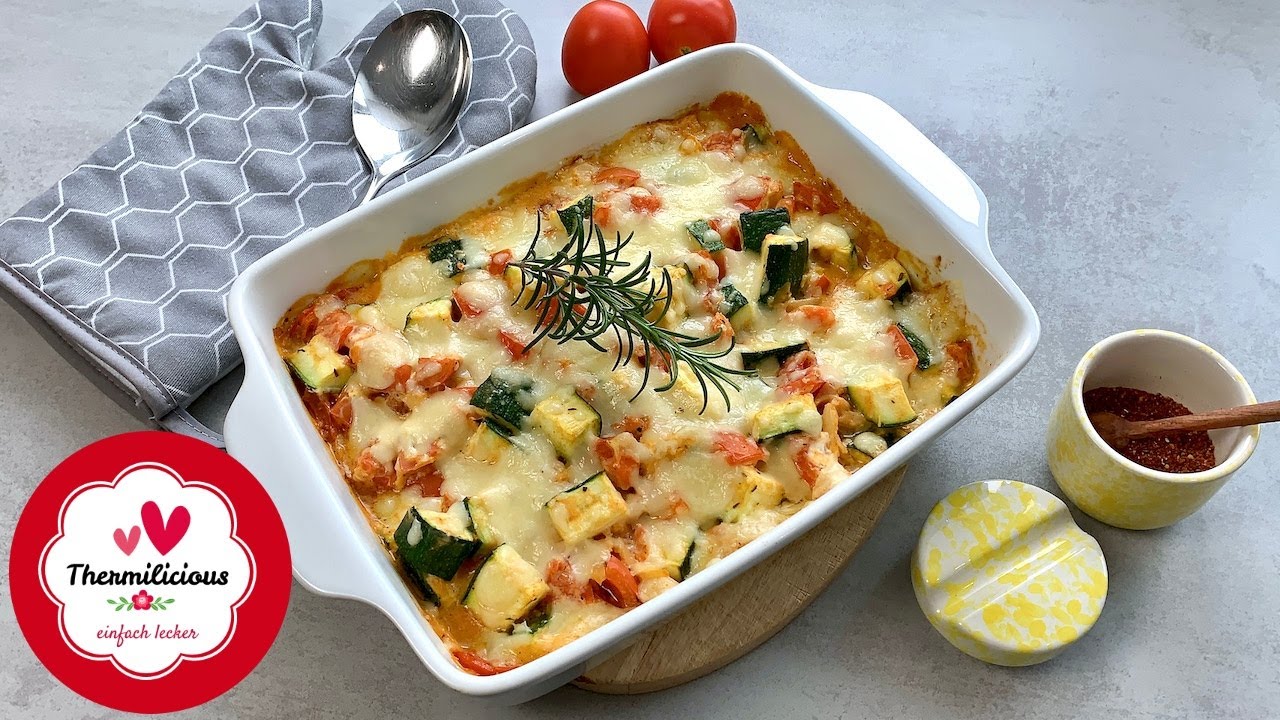 Tomaten Zucchini Auflauf  vegetarisch  Thermomix® TM5/TM6