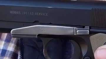 Patented 1911 Combat Slide Stop Review