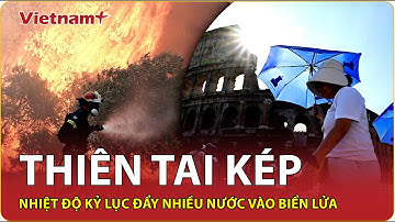 Khủng hoảng khí hậu: Nắng nóng cực đoan thổi bùng cháy rừng ở nhiều châu lục | VNP