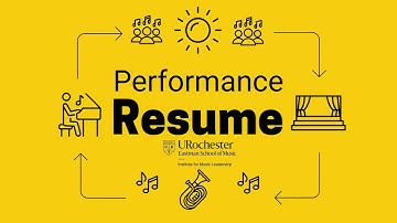 Performance Resume
