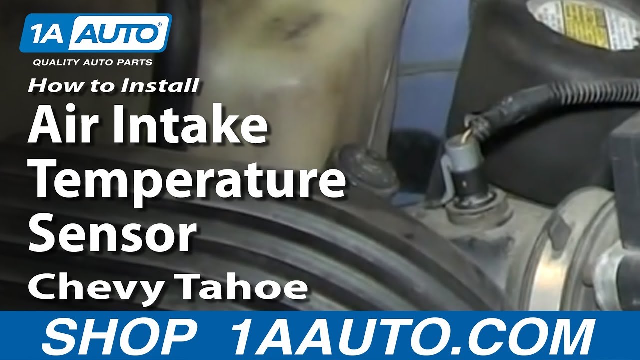 How does an air intake temperature sensor work?